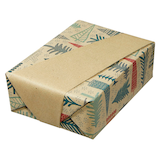 Artikelbild 1 für JUNG SCHÖNER VERPACKEN Geschenkpapier Oslo Tannenbäume mehrfarbig, 20,0 m, Artikelnummer 463461