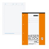 Artikelbild 1 für BRUNNEN Arbeitsblock Kieserblock gelocht DIN A4 blanko Lineatur 14C, Artikelnummer 121691