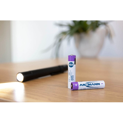 Artikelbild 12 für 4 ANSMANN USB-Akkus mit Ladekabel 500 Micro AAA 400 mAh, Artikelnummer 173939