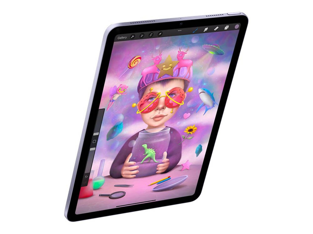 Leder-Hülle Für IPad Air/Pro & IPad 9./10. Gen – Mit Merinowollfilz & Apple Pencil Schlaufe
