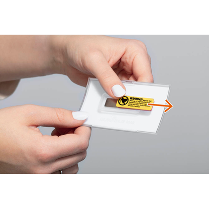 Artikelbild 3 für 10 DURABLE CLICK FOLD Namensschilder mit Magnet 9,0 x 5,4 cm, Artikelnummer 967293
