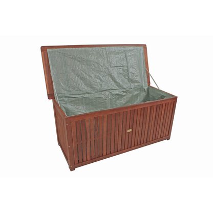 Garden Pleasure PLANO Gartenbox 277,51 l braun 130,0 x 55,0 x 58,0 cm, 1 St. >> büroshop24