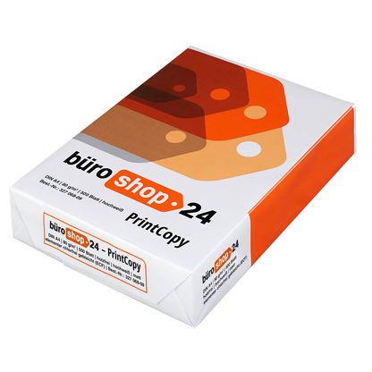Artikelbild 2 für büroshop24 Kopierpapier PrintCopy DIN A4 80 g/qm 500 Blatt, Artikelnummer 327068