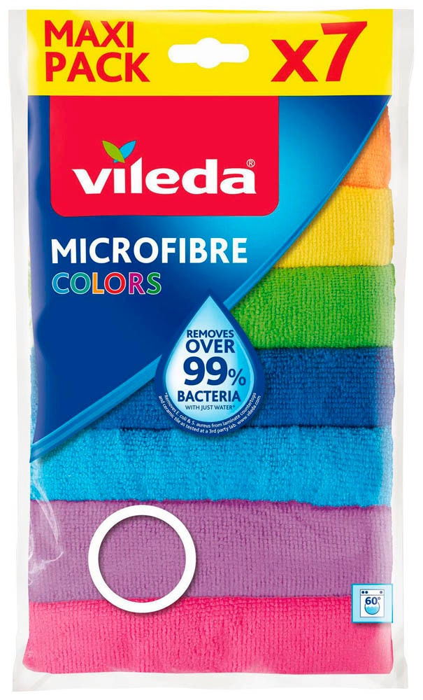 Vileda Stabtuch, 20x15 Cm, Gelb – Praktisches Mikrofasertuch Für Küche Und Haushalt