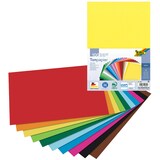 Artikelbild 1 für folia Tonpapier farbsortiert 130 g/qm 100 Blatt, Artikelnummer 907307