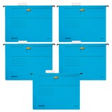 Artikelbild 1 für 5 LEITZ Hängehefter ALPHA® 1984 Karton blau 1 x kaufmännische Heftung, Artikelnummer 322127