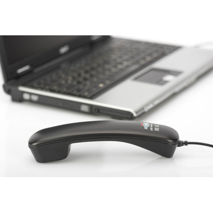 Artikelbild 4 für DIGITUS DA-70772 USB-Telefonhörer schwarz, Artikelnummer 468409