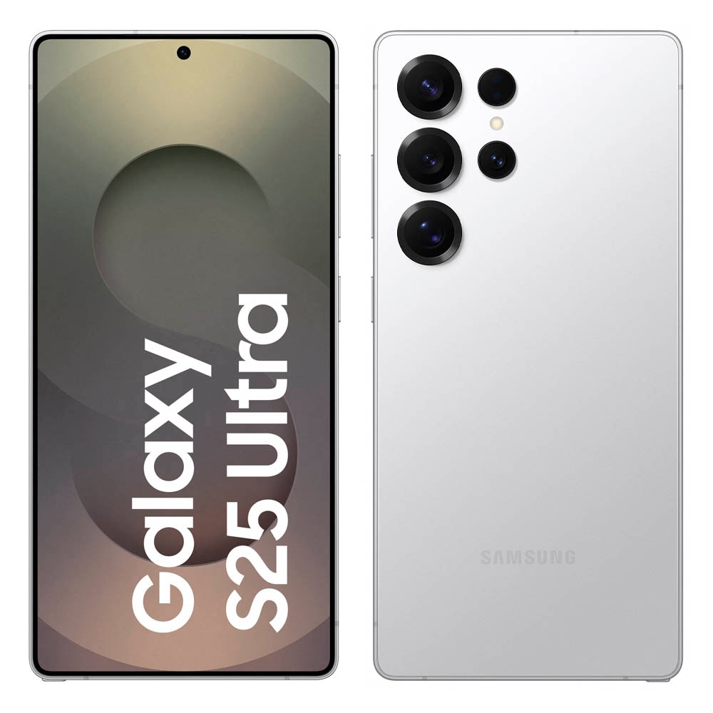 SAMSUNG Galaxy S25 Ultra Dual-SIM-Smartphone Titanium Whitesilver
