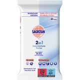Artikelbild 1 für SAGROTAN® Desinfektionstücher 2in1 1-lagig weiß, 40 Tücher, Artikelnummer 295564