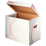 Artikelbild 1 für 10 Esselte Archivcontainer weiß 39,8 x 28,0 x 30,2 cm, Artikelnummer 515062