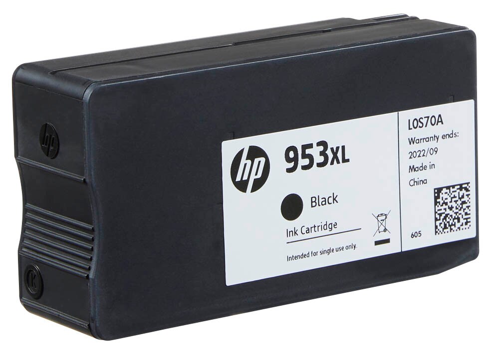 HP 953XL Original Tintenpatrone Schwarz – Hohe Reichweite Für OfficeJet Pro 7720, 8210, 8730 Uvm.