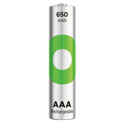 Artikelbild 2 für 2 GP Akkus ReCyko+ Micro AAA 650 mAh, Artikelnummer 255249