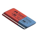 Artikelbild 1 für FABER-CASTELL Radiergummi rot, blau, 1 St., Artikelnummer 136155