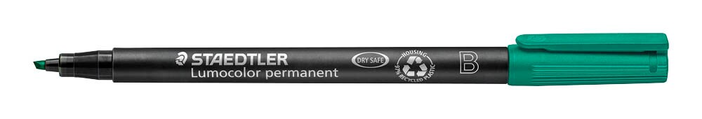 Staedtler Lumocolor Folienschreiber – Wasserlöslich, Grün, 0,3 Mm – Für Overhead-Folien & Whiteboards
