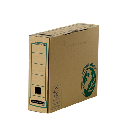 Artikelbild 3 für 20 Bankers Box Archivboxen Earth Series 80mm A4 braun 8,0 x 31,9 x 25,4 cm, Artikelnummer 351820
