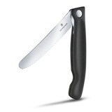 Artikelbild 1 für VICTORINOX Frühstücksmesser Swiss Classic silber, schwarz glatt, Klinge: 11,0 cm, Artikelnummer 322558
