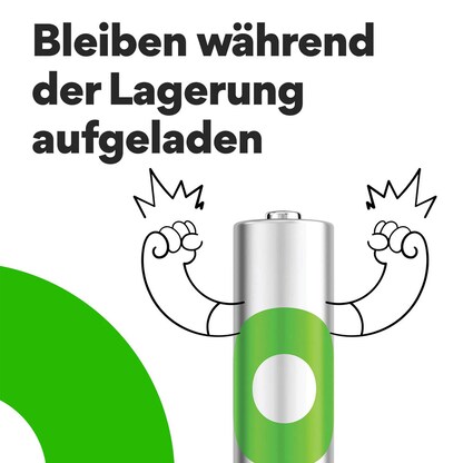 Artikelbild 6 für 2 GP Akkus ReCyko+ Micro AAA 650 mAh, Artikelnummer 255249