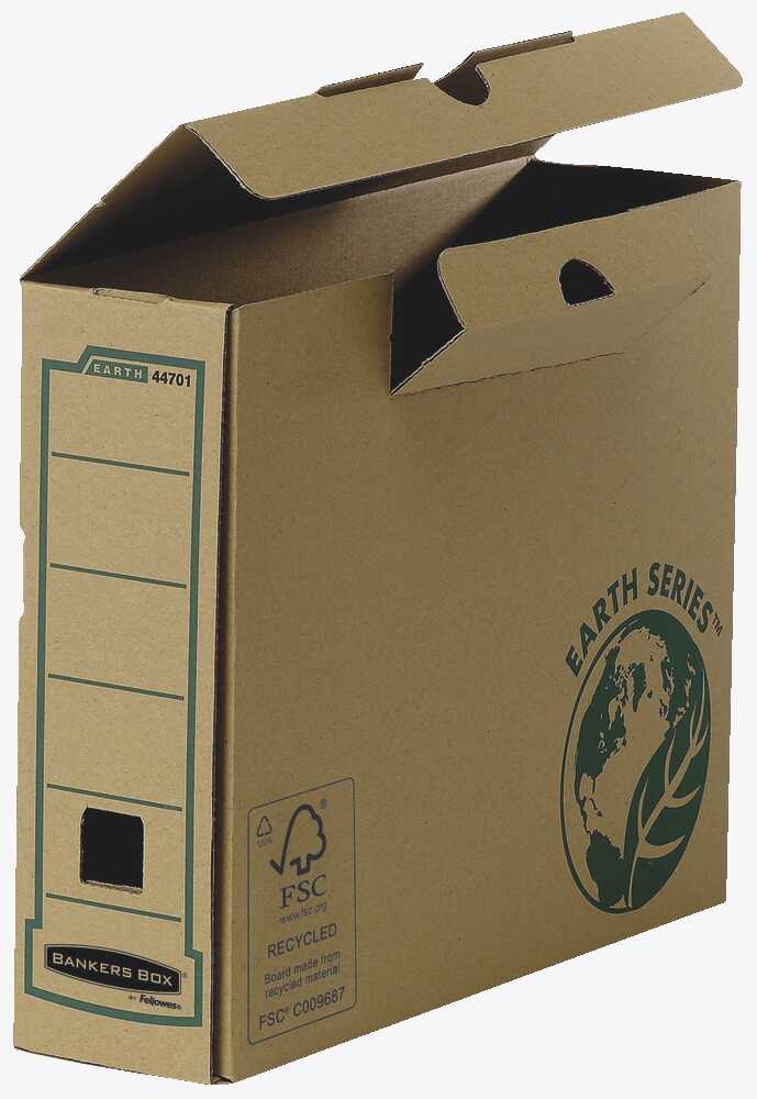 D.RECT Archivboxen A4 – 6er-Set, 105 Mm Rückenbreite, Säurefreie Pappe | FSC-zertifiziert, Mit Tragegriffen