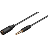 Artikelbild 1 für goobay 3,5 mm Klinkenkabel 3,0 m schwarz, 1 St., Artikelnummer 270924