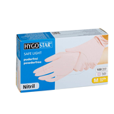Artikelbild 1 für HYGOSTAR unisex Einmalhandschuhe SAFE LIGHT pink Größe M, 100 St., Artikelnummer 228296