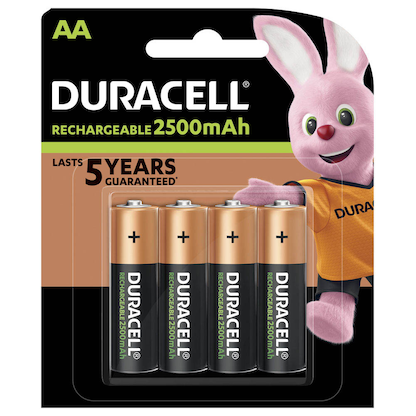 Artikelbild 9 für 4 DURACELL Akkus PreCharged Mignon AA 2.500 mAh, Artikelnummer 374302