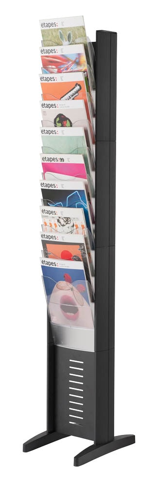 Paperflow Prospektständer easyDisplay, 5 Böden, 85.5 x 167.5 x 38.5 cm Paperflow Prospektständer easyDisplay, 5 Böden, 85.5 x 167.5 x 38.5 cm