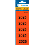 Artikelbild 1 für 100 HERMA Inhaltsschilder 2025 rot, Artikelnummer 252413