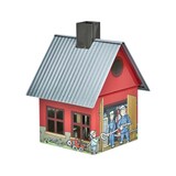 Artikelbild 1 für Crottendorfer Räucherhaus mehrfarbig Feuerwehr, Artikelnummer 134696
