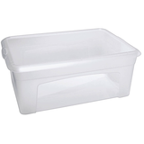 Artikelbild 1 für flink & sauber Aufbewahrungsbox 10,0 l transparent 38,0 x 26,0 x 14,0 cm, Artikelnummer 539252