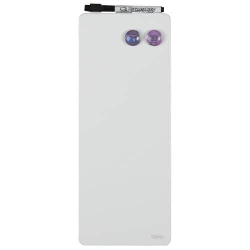 Glas-Magnettafel 90x60 Cm (36x24 Zoll) – Rahmenlos, Trocken Abwischbar, Mit Markerablage & Zubehör, Für Büro & Zuhause