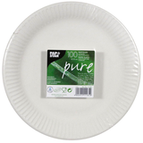 Artikelbild 1 für 100 PAPSTAR Pappteller pure Ø 23,0 cm, Artikelnummer 119592