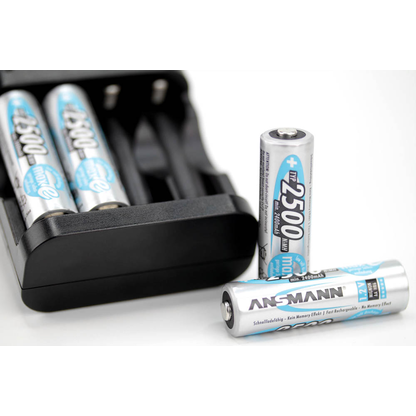 Artikelbild 5 für 4 ANSMANN Akkus Mignon AA 2.400 mAh, Artikelnummer 370171