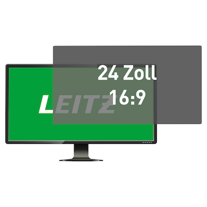 LEITZ Display-Blickschutzfolie für 61,0 cm (24,0 Zoll) >> büroshop24