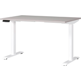 Artikelbild 1 für GERMANIA JET höhenverstellbarer Schreibtisch kaschmir rechteckig, T-Fuß-Gestell weiß 120,0 x 80,0 cm, Artikelnummer 211157