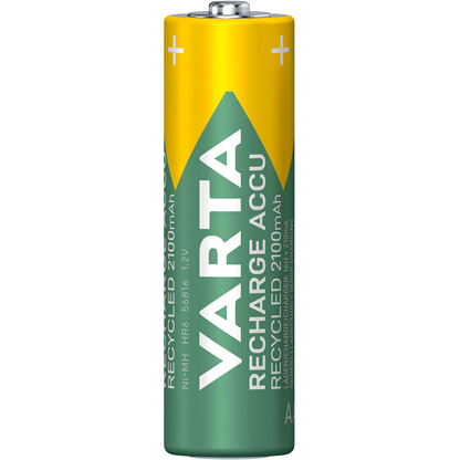 Artikelbild 2 für 4 VARTA Akkus RECHARGE ACCU Recycled Mignon AA 2.100 mAh, Artikelnummer 553592