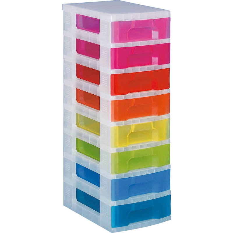 Really Useful Box Fresh Colour Aufbewahrungsboxen bunt 42,0 x 30,0 x 92,5 cm, 1 St. >> büroshop24