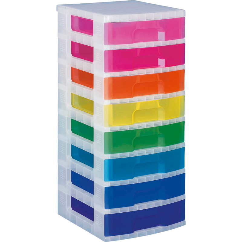Really Useful Box Fresh Colour Aufbewahrungsboxen bunt 39,5 x 42,0 x 91,0 cm, 1 St. >> büroshop24