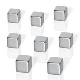 Artikelbild 1 für SIGEL Magnete silber, Metall 1,0 x 1,0 x 1,0 cm, 8 St., Artikelnummer 375562
