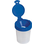 transparent, blau