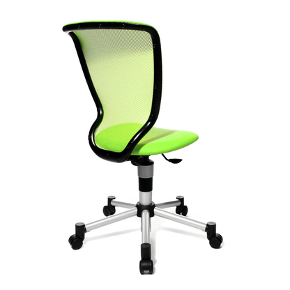 Artikelbild 4 für Topstar Kinderdrehstuhl Titan Junior, 71487 S05 Stoff grün, Gestell silber, Artikelnummer 571618