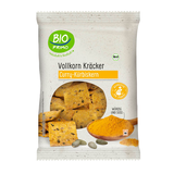 Artikelbild 1 für BIO PRIMO Bio Curry-Kürbiskern Knäckebrot 175,0 g, Artikelnummer 639213