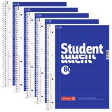 Artikelbild 1 für 5 BRUNNEN Collegeblöcke Student liniert DIN A4 Innenrand, Artikelnummer 838789