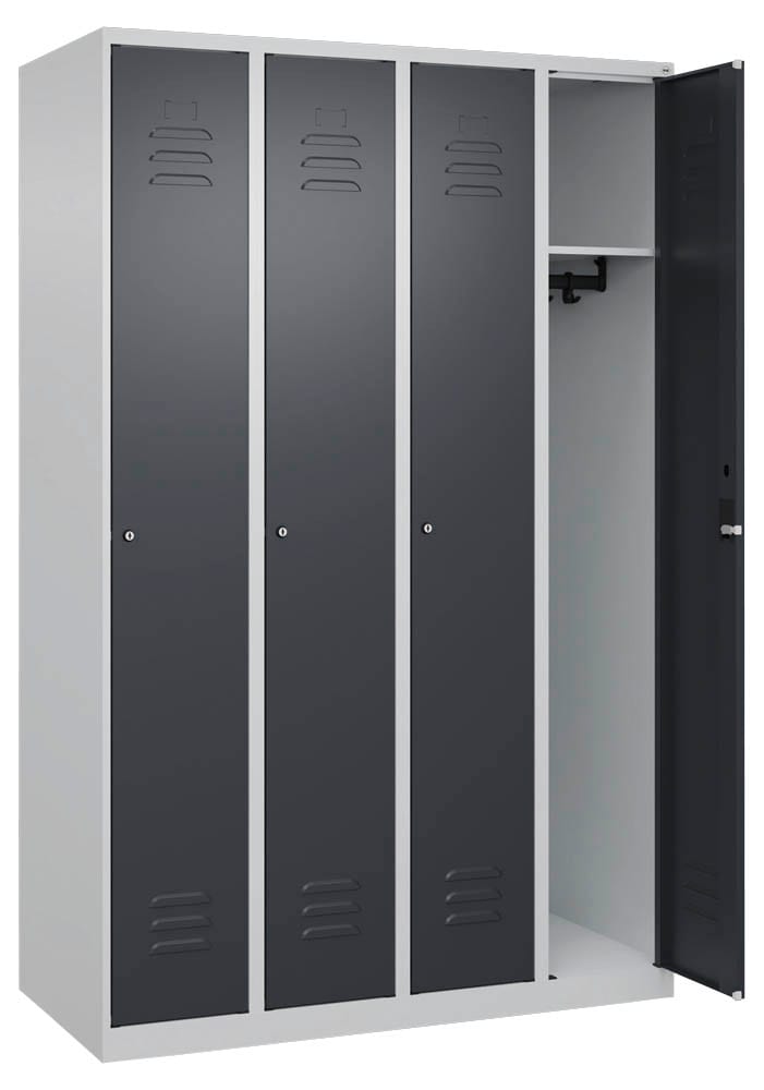 Spind Sf CP Spind Classic Plus anthrazitgrau, lichtgrau 080000-40 S10014, 4 ...