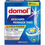 Artikelbild 1 für domol 12-FACH POWER Spülmaschinentabs 40 St., Artikelnummer 213563