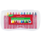 Artikelbild 1 für FABER-CASTELL Jumbo Wachsmalstifte farbsortiert, 12 St., Artikelnummer 252161