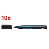 Artikelbild 1 für Schneider Maxx 130 Permanentmarker schwarz 1,0 - 3,0 mm, 10 St., Artikelnummer 779405