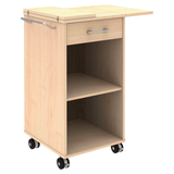 Artikelbild 1 für röhr Techno Rollcontainer ahorn 1 Auszug 50,2 - 100,0 x 54,6 x 104,2 cm, Artikelnummer 402558