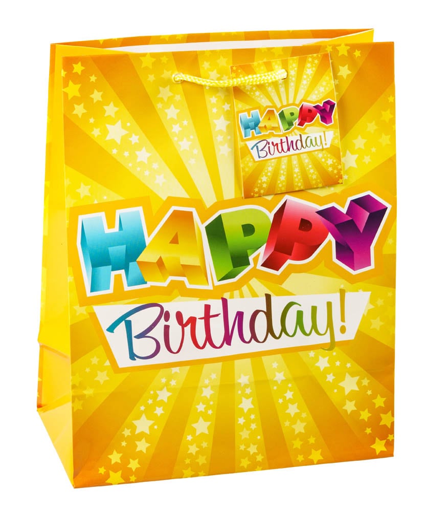 MAPLUSS Geschenktüte Mit Welpen-Motiv & Sonnenbrille – Große Party-Tüte (33 Cm) Für Hundeliebhaber