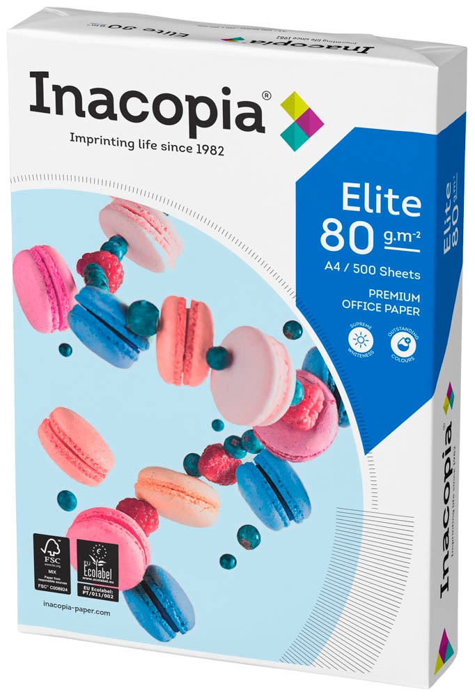 Inacopia Kopierpapier Elite DIN A4 80 G qm 500 Blatt B roshop24 inacopia-kopierpapier-elite-din-a4-80-g-qm-500-blatt-b-roshop24