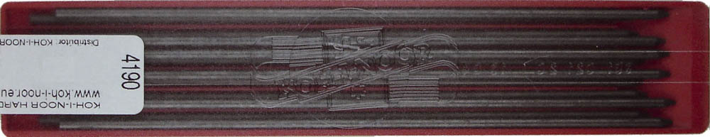 Mines De Crayon KOH-I-NOOR HB 2mm - Lot De 24 Mines (2 X 12) Pour Porte-mine